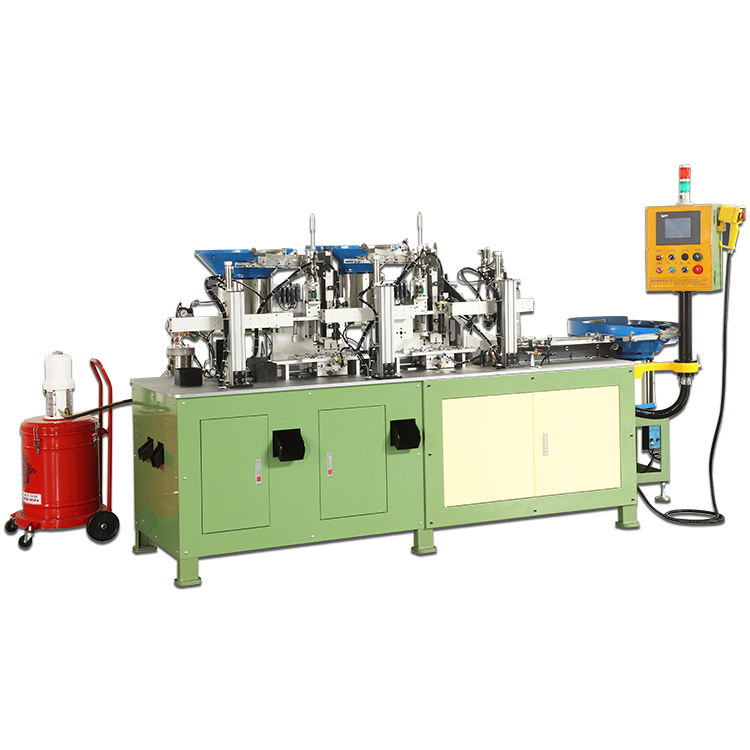 Oil Seals Trimming , Spring Loading and Grease Filling Machine